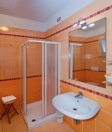 Ένα μπάνιο στο Residence San Rossore