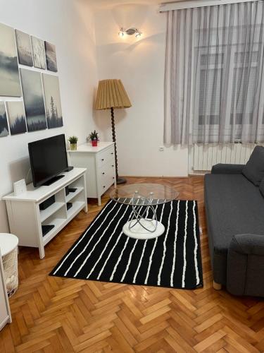 TV a/nebo společenská místnost v ubytování Apartman CasaLoPe