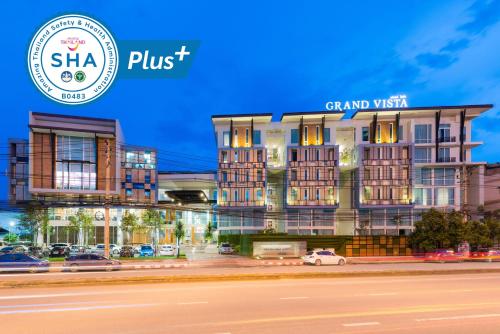 una representación del hotel Grandview en Singapur en Grand Vista Hotel Chiangrai, en Chiang Rai