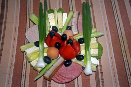 Jídlo v apartmánu nebo okolí