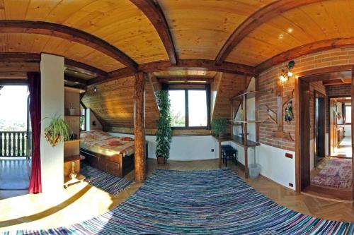 Postel nebo postele na pokoji v ubytování Casa Zollo