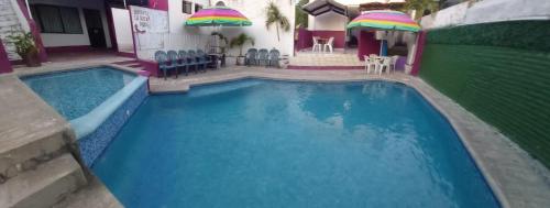 A piscina localizada em Hotel Ayalamar Manzanillo ou nos arredores