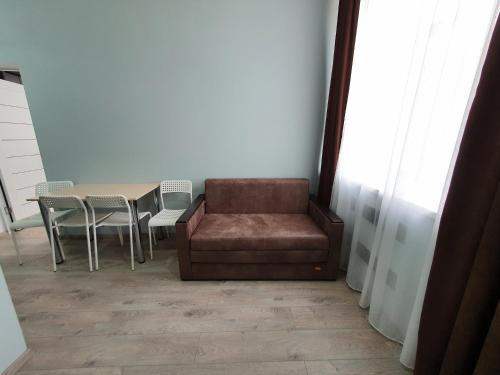 Гостиная зона в Park & Pedestrian zone apartment for4