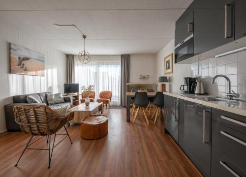 Kjøkken eller kjøkkenkrok på Motel Texel