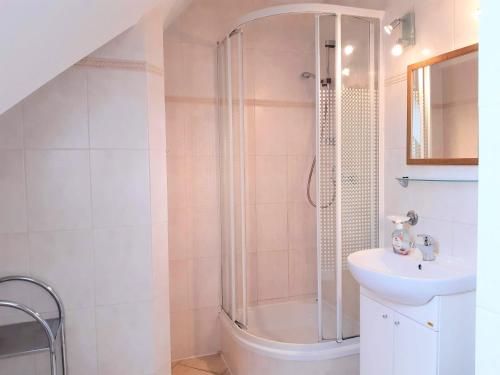 Kúpeľňa v ubytovaní Villa Paula Pluski