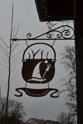 Certifikát, hodnocení, plakát nebo jiný dokument vystavený v ubytování Domaine des Trois Sorciers
