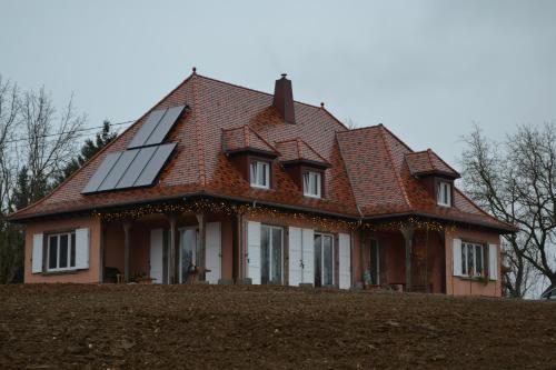 Budova, kde se bed and breakfast nachází