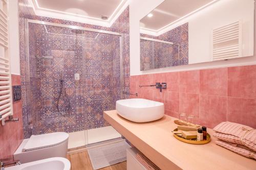 Koupelna v ubytování Villa Elia Suite Room