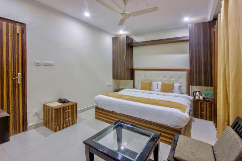 Hotel Bliss Valley - Hotel in Dharamshalaにあるベッド