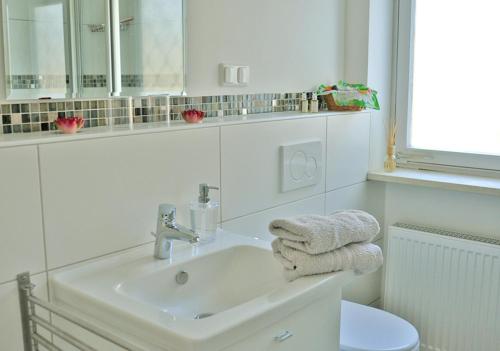 Ванна кімната в Haus am Wiesengrund