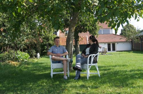 Zahrada ubytování Hoeve Linnerveld