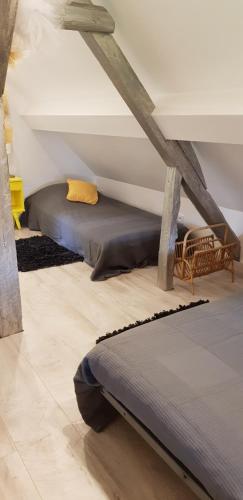 Postel nebo postele na pokoji v ubytování La petite maison