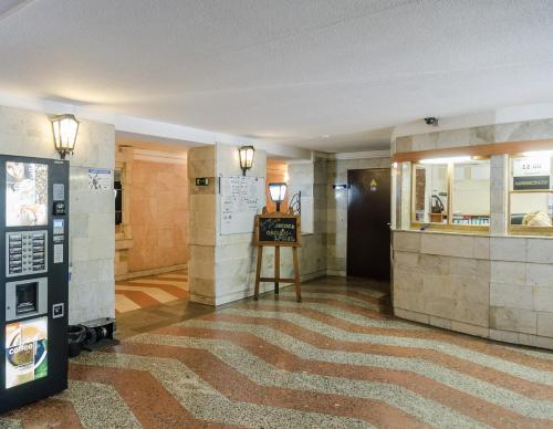 
The lobby or reception area at Pulkovo Hotel
