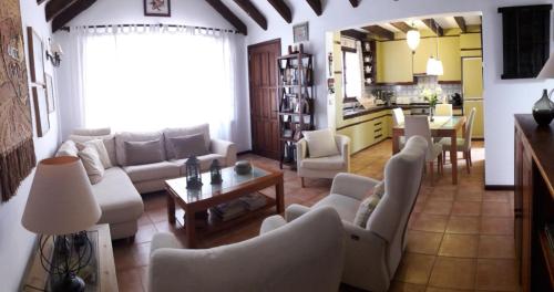 Dapur atau dapur kecil di Chalet Nº 7 Tajinaste