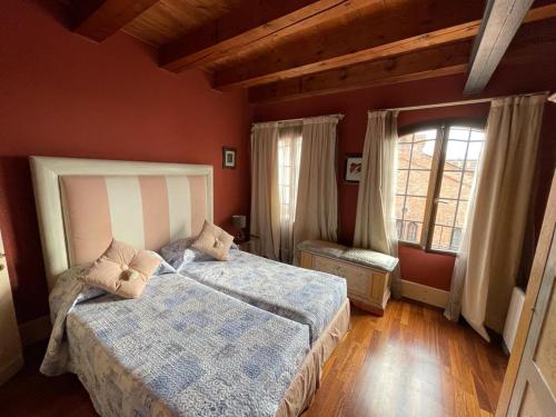 Katil atau katil-katil dalam bilik di The Venice Penthouse and Rooftop-Terrace at Molino Stucky