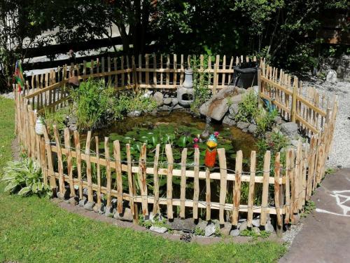 Taman di luar Ferienwohnung Kurtz