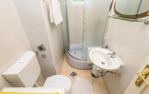 Koupelna v ubytování Apartman Marsanic