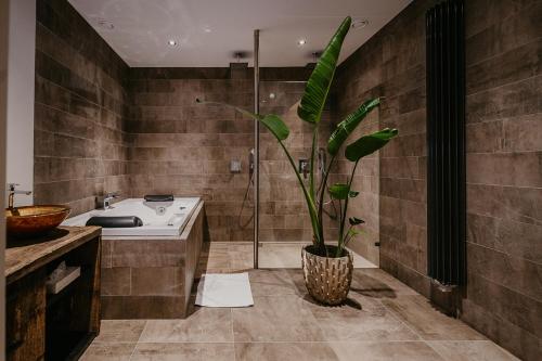 Een badkamer bij Villa Noordzee