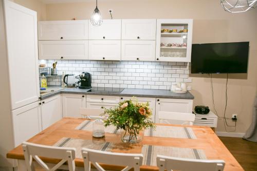 Kuchyňa alebo kuchynka v ubytovaní Apartament Homole 4D