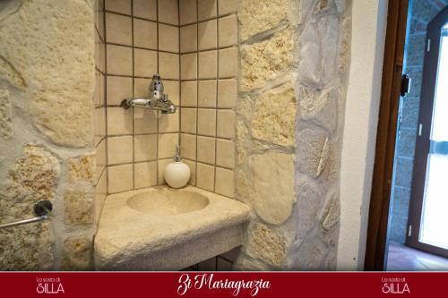 Ванная комната в La sosta di Silla