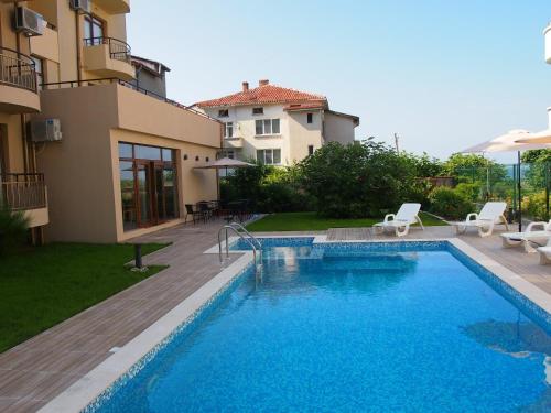 The swimming pool at or close to Hotel Milan