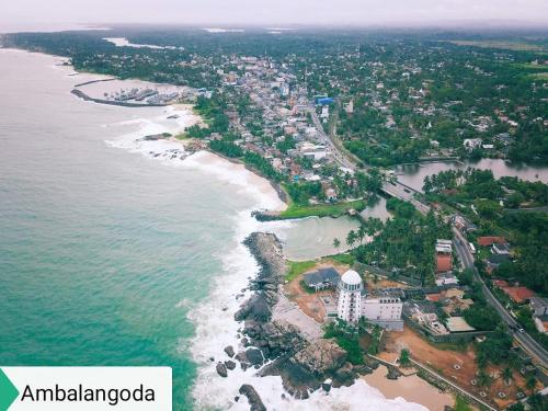 Landskap semula jadi dekat dengan vila ini