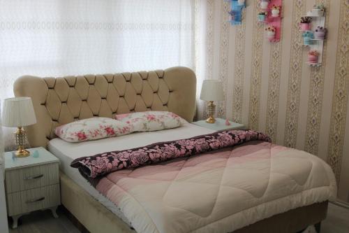 Postel nebo postele na pokoji v ubytování SAYDAM OTEL