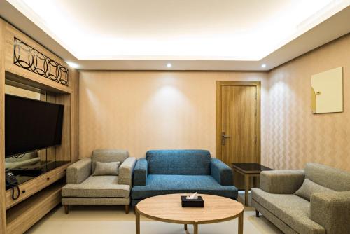 Гостиная зона в Mirnian Hotel