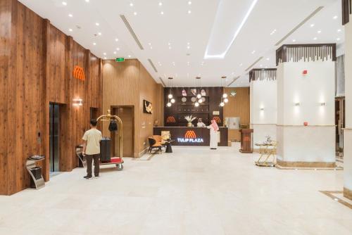 a rendering of the lobby of a store at Tulip Plaza Hotel in Sakakah