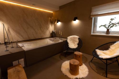 Et badeværelse på Hotel Lion