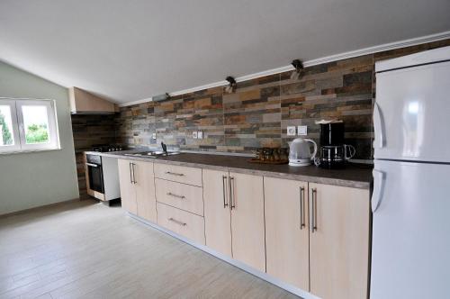 Η κουζίνα ή μικρή κουζίνα στο Apartment Fiorenini