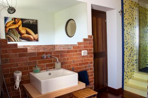 Salle de bains dans l'établissement Residence Zelzar