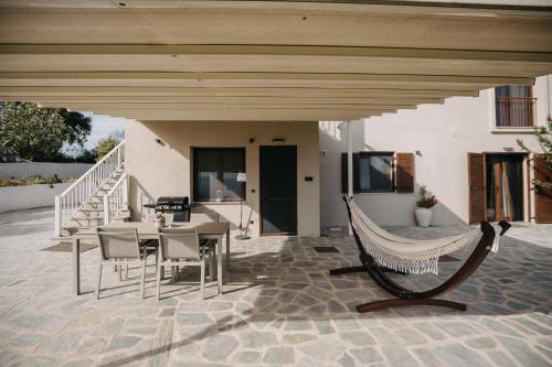Χώρος καθιστικού στο AIORA villas