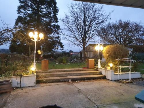 Un jardín fuera de Le Vieux Logis