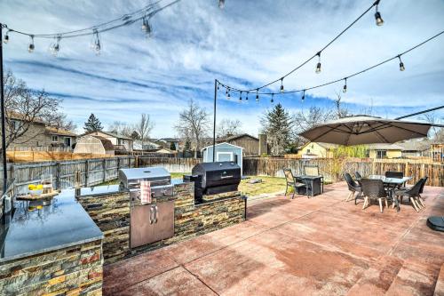 Arvada House with Fire Pit and Outdoor Kitchen!