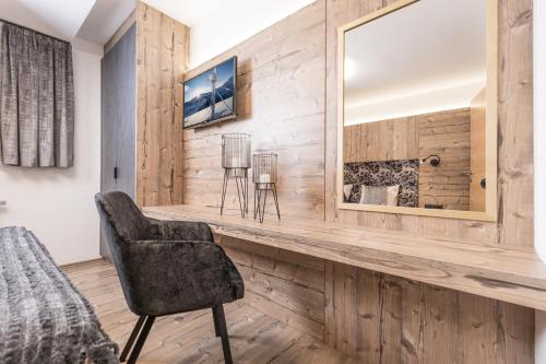 TV a/nebo společenská místnost v ubytování Apartment Katharina