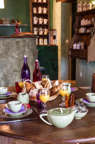 Mad på bed and breakfast-stedet eller i nærheden