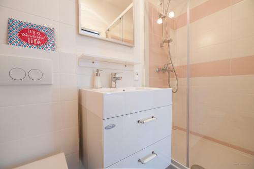Ванная комната в Aldo Apartments Center