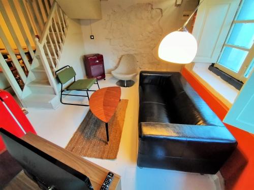 Posezení v ubytování Loft Borines