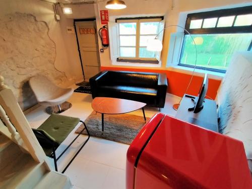 Posezení v ubytování Loft Borines