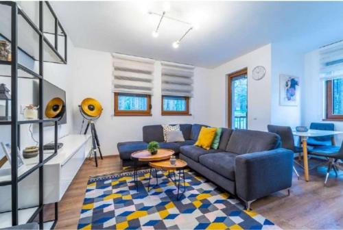 Χώρος καθιστικού στο Apartman Pavle