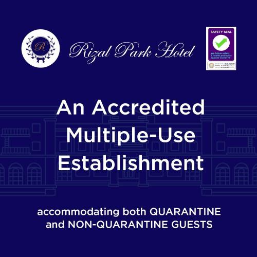 an accredited multiple use and non at Rizal Park Hotel in Manila
