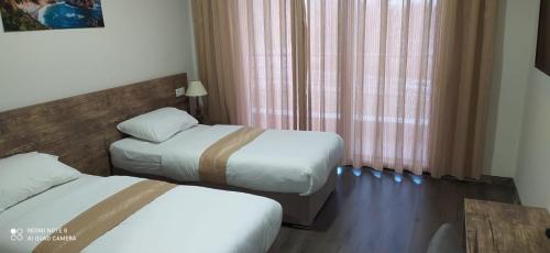 Katil atau katil-katil dalam bilik di İpsala Park Hotel