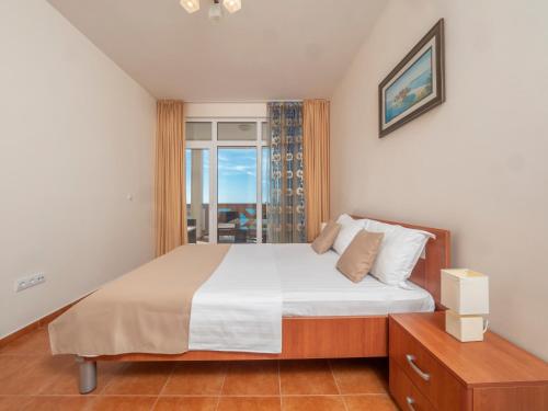 Cama o camas de una habitación en Berg Apartments