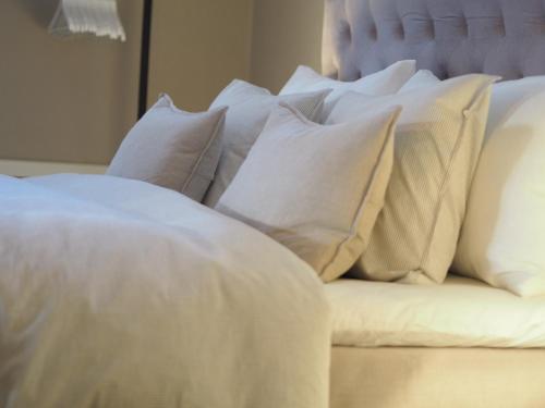 Postel nebo postele na pokoji v ubytování B&B Rutgården