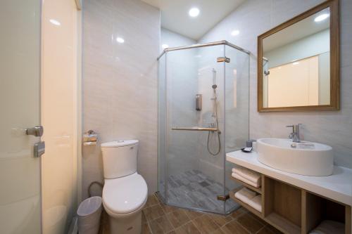 Ванная комната в Ruyi Inn