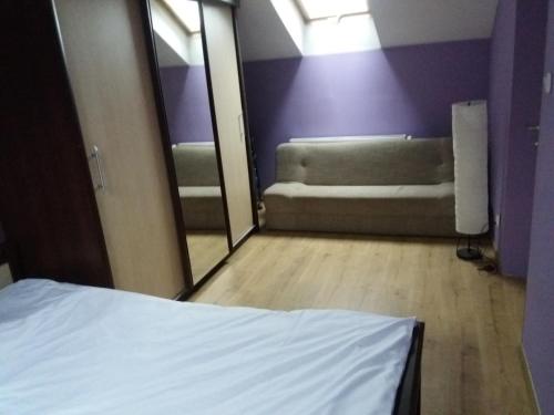 Postel nebo postele na pokoji v ubytování U Adama