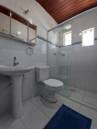 Et badeværelse på Hostel Moçambique
