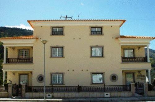 Bygningen som pensionatet ligger i