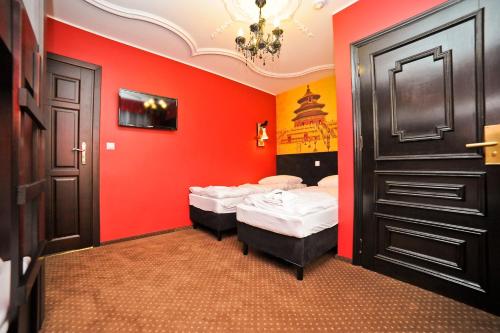 Cama o camas de una habitación en World Hostel - Old Town